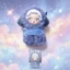 SKULLPANDA SKULLPANDA SKULLPANDA Rạp hát không ngủ Chơi búp bê Đồ chơi khóc cho bé 26.4.22
