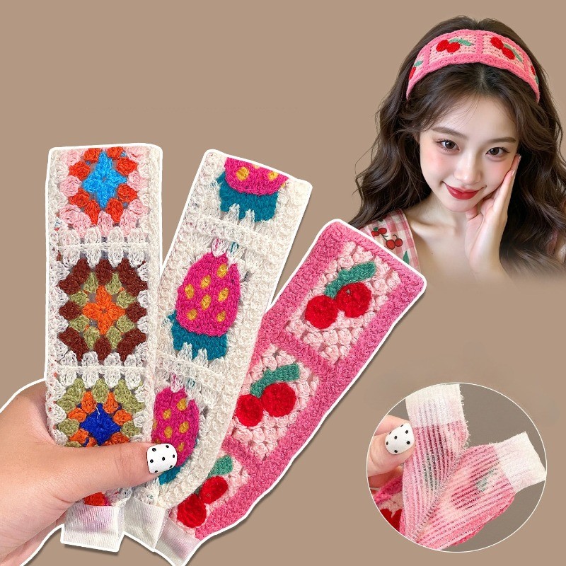 Dán Đầu Hoa Pháp Velcro Cho Mặt Rửa Tóc