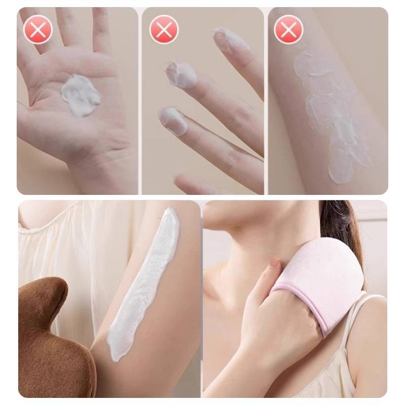 Alittlesetrtu Dụng cụ bôi găng tay tự Tan có thể tái sử dụng cho kem, kem dưỡng da, Mousse, làm sạch cơ thể VN