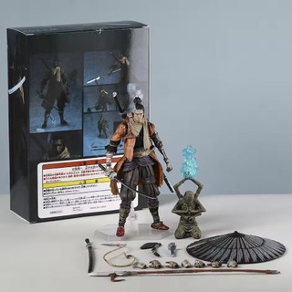 Figma 15cm Không. 483-DX Sekiro: Shadows Die Twice - Nhân vật hành động PVC phiên bản Sekiro DX