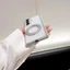 Xoay Hút Trong Suốt Hộp Đựng Zfold7 Trục Trung Tâm Samsung Dual Phone Case Zfold7 Từ Loại Chân Đế Tay Trục Trung Tâm Thích Hợp