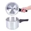 Nồi áp suất hợp kim nhôm 3L 18cm Đậu gạo Súp thịt hấp Nấu ăn