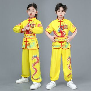 Quần áo biểu diễn, tập luyện võ thuật trẻ em & thanh niên – Bảo tàng cơ sở, thi đấu 260423