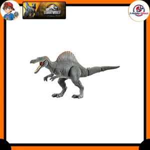Takara Tomy Ania Jurassic World Spinosaurus Animal Dinosaur Toy, for ages 3 and up.