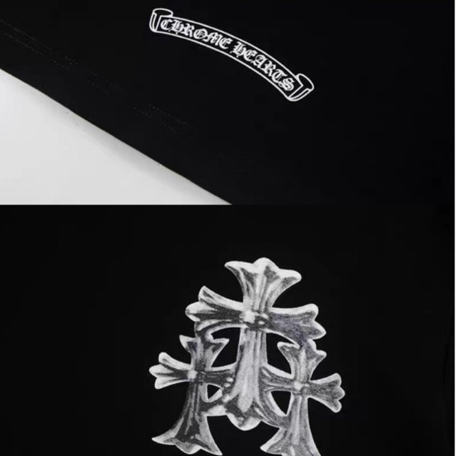 [Full Tag] Áo Thun Chrome Heart Cemetery Premium-100% Cotton 250GSM Hottrend