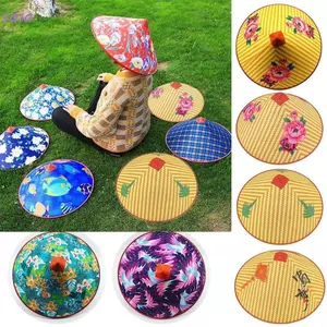 SAIA Mexico Pompon Hat - Style Hawaii, Mũ đa năng chống mưa & nắng, Phù hợp cho đám cưới và trang trí sự kiện