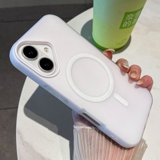 Ốp Điện Thoại Jelly Skin Feel Matte Magnetism Thích Hợp Ốp Lưng Cho iPhone 16 17 11 12 13 14 15 Pro Max 16 Plus