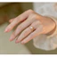 Nhẫn nữ cá tính với thiết kế ngọc trai hai lớp, thời trang và đa năng