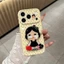 Ốp Điện Thoại Màu Kẹo Dễ Thương Crybaby + Đứng Cho iPhone 17 16 15 14 13 12 11 Pro Max