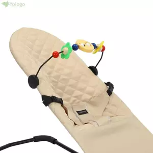 YOLOGO Bé Gái Giá Đỡ Treo Lục Lạc, Thúc Đẩy Phát Triển Trí Tuệ Đồ Chơi Ghế Bập bênh Dễ Thương Cho Bé, Phim Hoạt Hình Màu Sắc Tươi Sáng Đa Năng Xe Đẩy Sơ Sinh Đồ Chơi Kệ