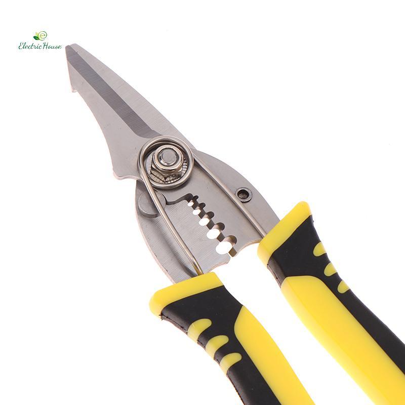[Nhà Điện] Kìm điện đa chức năng cắt/uốn/tước/kéo dây cầm tay