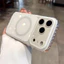 Ốp điện thoại từ tính tiếng Anh đơn giản cho iPhone 17 Pro Max 16 15 pro max Bảo vệ ống kính chống rơi Vỏ cứng bảo vệ điện thoại