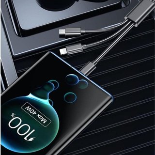 Sạc xe hơi đa năng Sạc nhanh Cáp có thể thu vào 5 trong 1 PD 30W USB Type C Du lịch an toàn