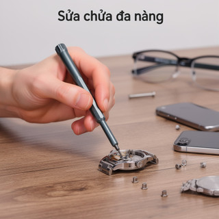 Bộ tuốc nơ vít chính xác 44 trong 1 Bit từ tính Tay cầm bằng nhôm Điện thoại Sửa chữa đồng hồ máy tính xách tay