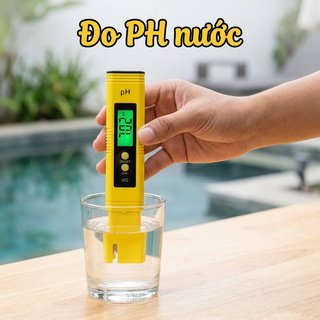 Máy đo PH kỹ thuật số Máy kiểm tra nước Đèn nền LCD Chính xác nhanh Hiệu chỉnh ATC Bể cá thủy canh