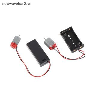 [Mới] Bộ Động Cơ 130 Với Hộp Bảo Quản Pin 2x Và Công Tắc 16500 RPM Mini Sinh Viên DIY Mô Hình Mạch Động Cơ Điện Tử.