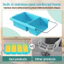 Nước Hoa Đông Khuôn Silicon Xếp Chồng Nắp Ngăn Ngừa Mùi Tiết Kiệm Không Gian Tủ Đông Bảo Quản