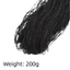 SMILE 200g Sợi Rơm Raffia, Sợi Móc Sợi 2 Lớp Sợi Tự Nhiên, Họa Tiết Lông Tơ Thủ Công DIY Màu Trơn Sợi Pha Trộn Thủ Công Chất Liệu