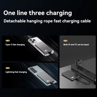 [JLK] Pin sạc dự phòng 10000mAh nam châm sạc không dây nhanh PD 22.5W cho iPhone Samsung XiaoMi Android di động