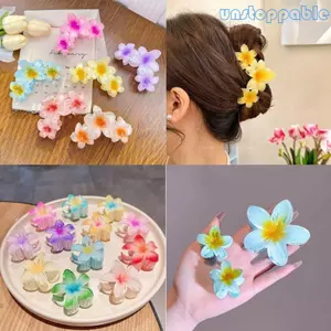 Unstop * Móng vuốt tóc tiện dụng có hoa trang trí được thiết kế dành cho phụ nữ đánh giá cao phong cách cổ điển và giữ an toàn