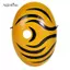 AqToCna Anime Nhật Bản Cosplay Tobi Obito Mặt nạ Halloween Hóa Trang Akatsuki Madara Sasuke Cosplay Cao Su Nhựa Mặt nạ Nam Nữ AqToCna