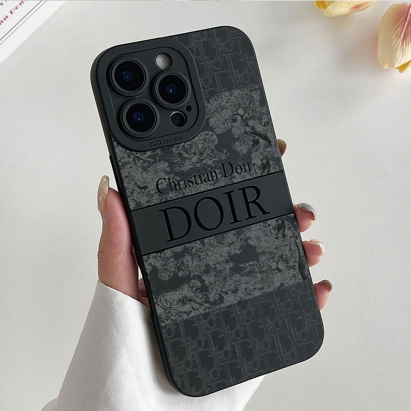 Ốp lưng iPhone DOIR Vỏ máy ảnh silicon mềm in hình thời trang - iP 7/8/X/XS/XR/11/12/13/14/15/16/17/Plus/Air/Pro/Max