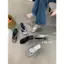 TT Mùa Hè 2026 Phong Cách Mới Mũi Vuông Da Lộn Flip-Flops Stiletto Gót Chân Flip-Flops Giày Sandal Nữ Gót Thấp