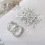 2025 Đuổi Ánh Sáng Nhấp Nháy Sequins Series Móng Tay Chất Liệu Hỗn Hợp Kim Sa Lấp Lánh Màu Hồng Trang Trí Móng Tay