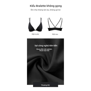 Áo lót nữ phong cách Âu Mỹ size lớn siêu nhẹ thoáng khí cài phía trước không gọng nâng ngực gom phụ