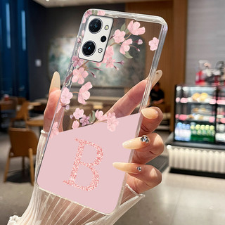 Ốp Điện Thoại Cho Oppo Reno 7A 9A CPH2353 Ốp Lưng Hoa Thời Trang Chữ Trong Suốt Silicon Mềm Cho Oppo Reno7A Reno9A Vỏ Nhật Bản