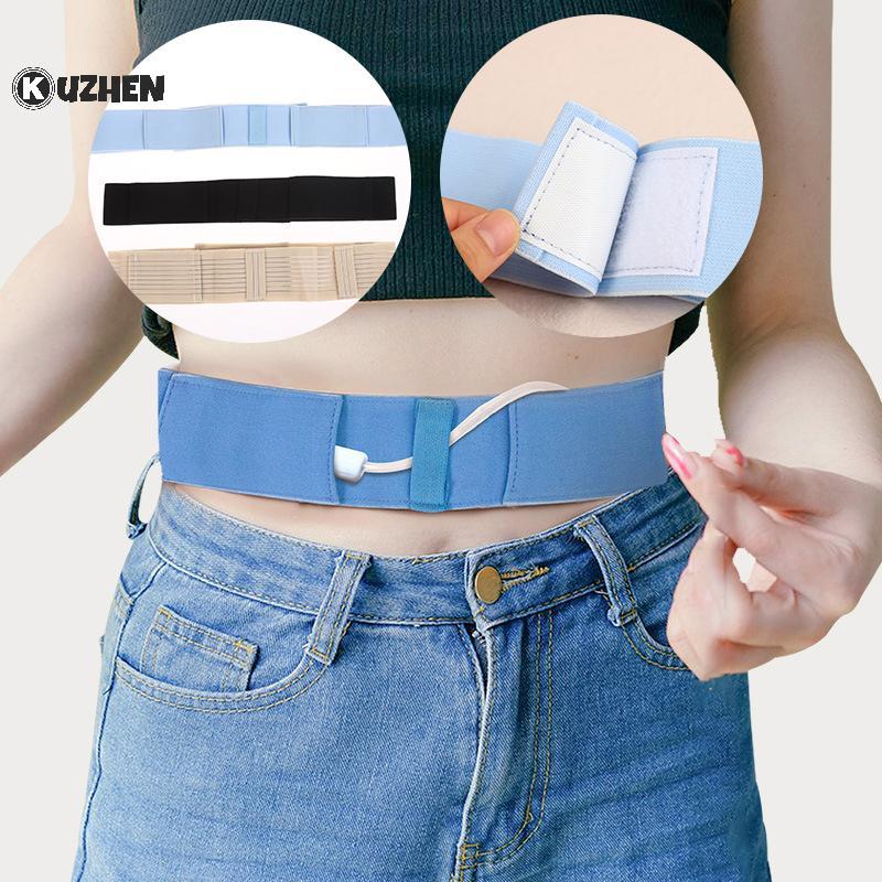 KUZHEN S / M / L Thắt lưng bụng thoáng khí có thể điều chỉnh Vành đai lọc máu ngoại vi Đai bảo vệ ống thận Ống thận Phụ kiện HOT