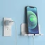 Kệ điện thoại dán tường có móc treo giá đỡ điện thoại, ipad, treo đồ, tiện dụng trong gia đình DTD