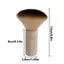 Bàn chải bụi móng tay tròn HFSHY Kích thước lớn Loại bỏ bụi móng tay Bàn chải Acrylic UV Gel Ba Lan Công cụ làm sạch bột Phụ kiện làm móng tay VN
