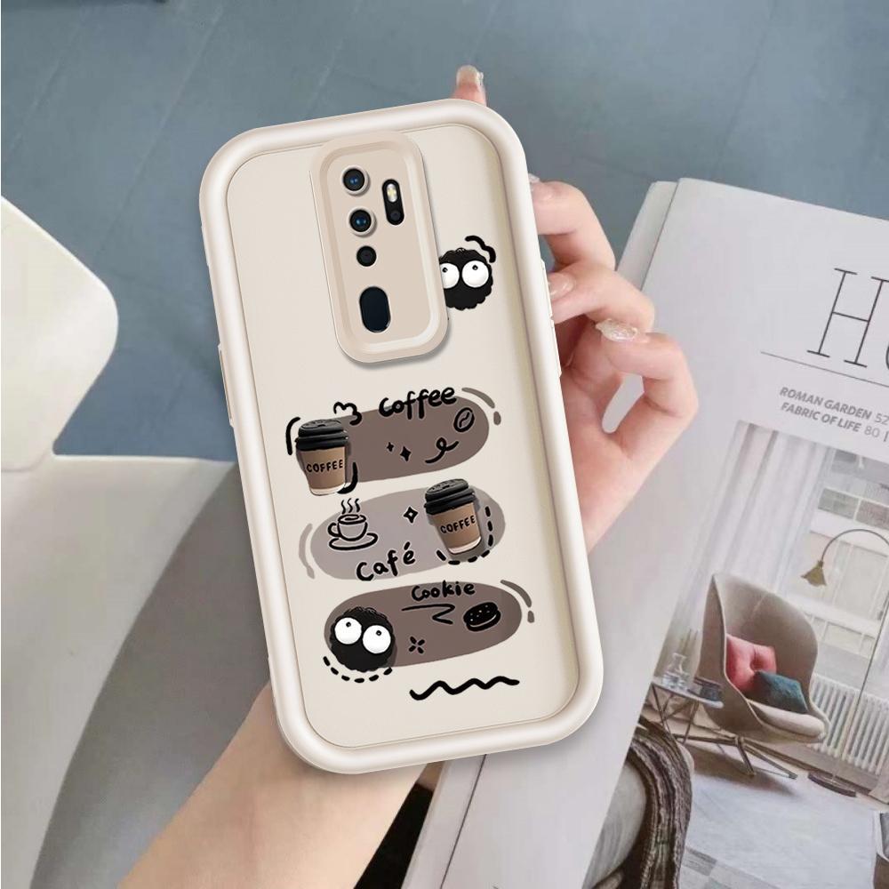 Ốp Lưng Cho OPPO A9 2020 A5 2020 A11 Ốp Điện Thoại Mềm Silicon Hoạt Hình TPU Bóng Than Đen Mắt Thiên Thần Ốp Lưng Chống Sốc