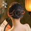 WHX- [15.5cm] Kẹp Tóc Hình Chữ u Kẹp Tóc Gỗ Đào Kẹp Tóc Handmade Kẹp Tóc Trung Quốc Mới Kẹp Tóc Cổ Kẹp Tóc Nữ Cao Cấp Hanfu Phụ Kiện Tóc