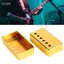 Toyuvn Guitar Pickup Bìa Kim Loại Trang Trí Điện Kit Cuộn Dây Đơn Đánh Bóng để Thay Thế