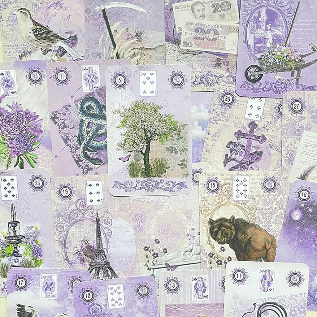Oải Hương Lenormand Oracle Cards Trò Chơi Giải Trí Bán Chạy Cho Gia Đình Tập Hợp 39 Tờ sonlekvn