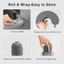 Gối du lịch bơm hơi, Gối cổ hình chữ U cho máy bay, Gối du lịch Massage bơm hơi ô tô