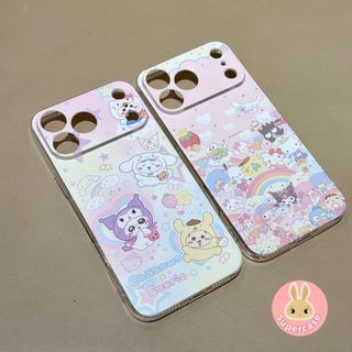 Ốp Điện Thoại Kuromi Kitty Dễ Thương Cho Samsung Galaxy A57 A37 A17 A56 A36 A26 A16 A15 A14 A13 4G 5G A12 A11 A91 A81 A70 A70s Vỏ Mềm Hoạt Hình Chiikawa Sanrio
