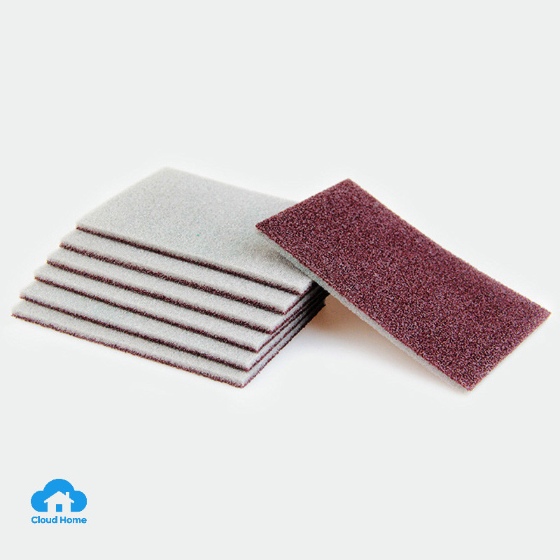 Miếng bọt biển mài nhám, dụng cụ nhà bếp, dụng cụ rửa chén bát, bàn chải cọ nồi, dụng cụ tẩy rỉ sét, bàn chải mài