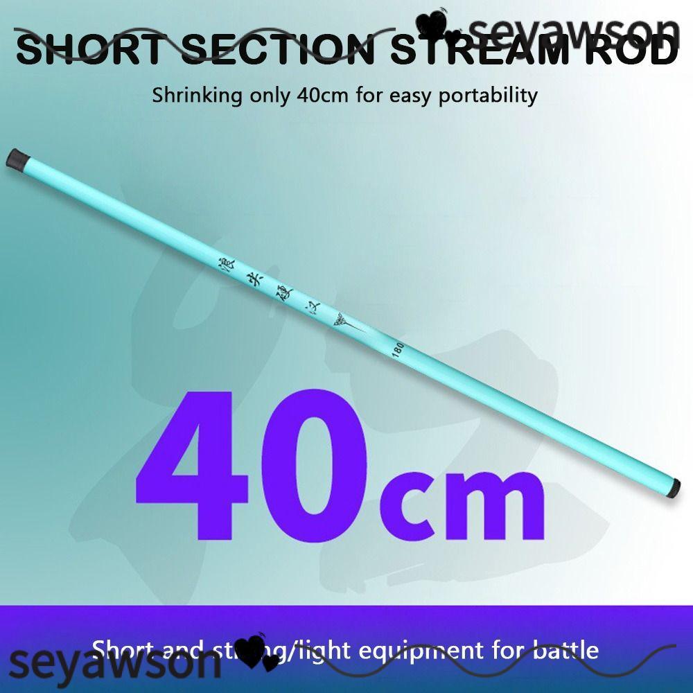 Bộ dụng cụ đầy đủ cần câu SEYAWSON, Bộ cần câu quay bằng kính thiên văn, Cần câu cá du lịch Cần đúc cần câu cá 1,5m-3,6m Combo câu cá