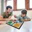 Belleshopp Belleshopp Trò chơi bảng Ludo từ tính di động Trò chơi bay gấp Cờ vua bay Giải trí Quà tặng giáo dục cho trẻ em Học sinh Người lớn Gia đình tại nhà Trường học Du lịch