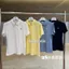 Bán chạy Quần vợt nam và nữ Logo thường ngày in họa tiết Polo tay ngắn