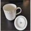 QB5R Jingdezhen Cốc Gốm Có Nắp Cốc Trà Cốc Nước Văn Phòng Cốc Sứ Khách Sạn Phòng Hội Nghị Trà