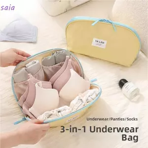 Túi đựng đồ lót SAIA, Túi đựng quần áo chức năng nén đa năng, Bộ ba trong một nhẹ di động Dụng cụ sắp xếp du lịch Sử dụng du lịch