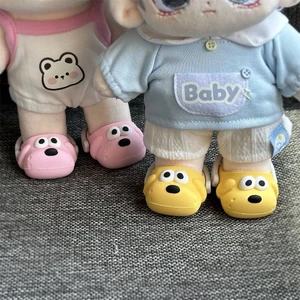20cm cm Cotton Búp Bê Giày Động Vật Nhỏ Dễ Thương Chó Con Giày Lỗ Giày Đạo Cụ Ảnh Phụ Kiện