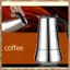 Máy làm Espresso bếp cảm ứng bằng thép không gỉ, Cà phê phong cách Ý với nồi Moka trong Chrome hiện đại