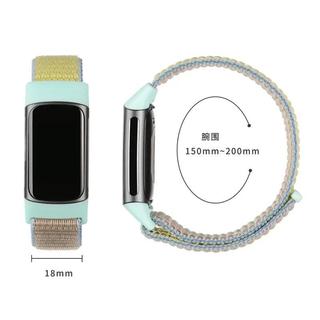 Dây đeo đồng hồ vòng Nylon cho Fitbit Charge 5 6 Phụ kiện đồng hồ thông minh Vòng đeo tay thể thao Vòng đeo tay Correa Pulsera cho fitbit Charge5 Band