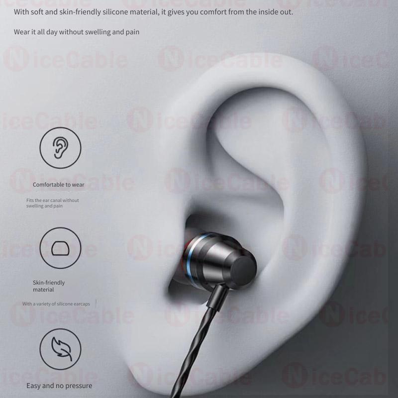Tai nghe có dây trong tai Chất lượng âm thanh HiFi Giảm tiếng ồn Âm thanh nổi Tương thích rộng rãi với tai nghe có dây 3,5mm / loại C cho điện thoại Máy tính bảng