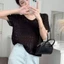 Áo sơ mi dệt kim thông thường thời trang mới mùa hè, Vỏ chống nắng tay ngắn dệt kim, Áo cho nữ